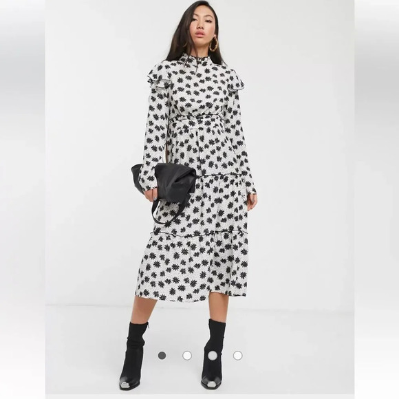 GLAMOROUS | Bloom Tiered Maxi Dress | 4 - Picture 1 of 11